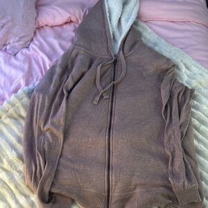 Maurices Brown Cardigan Sweater